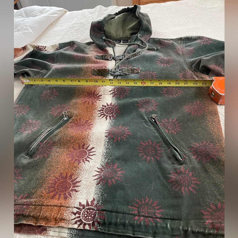 Europa Indie Hippie Bohemian Hoodie Windbreaker Jacket - Picture 2 of 12